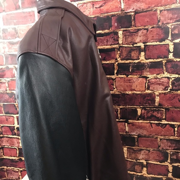 Harley Davidson 95th ANNIVERSARY Black & Brown Lea - Picture 6 of 10